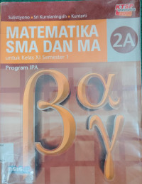 Image of MATEMATIKA KELAS XI